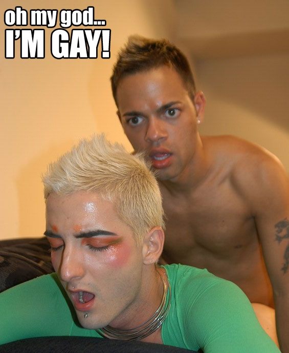 omg oh my god im gay faggots image macro